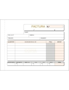 TALON. CAT. FACTURAS 8º APDO DUPLI LOAN